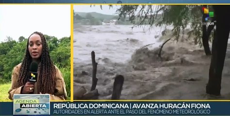 República Dominicana percibe los efectos del huracán Fiona
