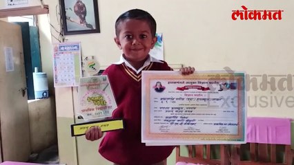 Lokmat Exclusive- कोल्हापुरातील सर्वांत लहान मुलाने टाळी वाजवली की  लाईट चालू-बंद होते.-