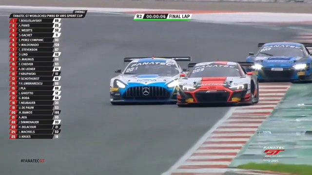 GT World Challenge 2022 Valencia Race 2 Epic Battle Weerts Panis Boguslavskiy