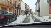 Nieve en más de 100 kilómetros de carreteras provinciales