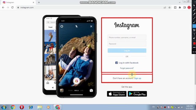 How to Sign in and Sign up Instagram account in PC and Laptop Instagram Sign up Instagram Log in