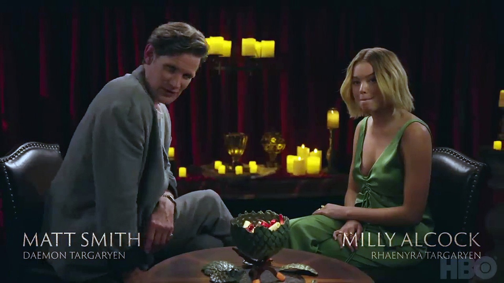 Matt Smith & The Cast Of House Of The Dragon Try A Spelling Bee _ House of the Dragon _ HBO Max