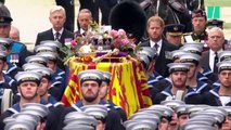 Funérailles d'Elizabeth II  - revivez la procession du cercueil