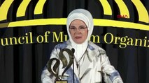 Emine Erdoğan, ABD'de 'Uluslararası Müslüman Kadınlar Başarı ve Topluma Katkı Ödülü'nü aldı