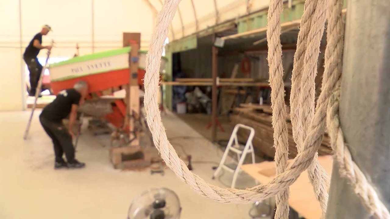 Martigues : le chantier naval Curia, spécialiste des bateaux traditionnels en bois