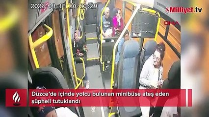 İçinde yolcu bulunan minibüse ateş eden şüpheli tutuklandı