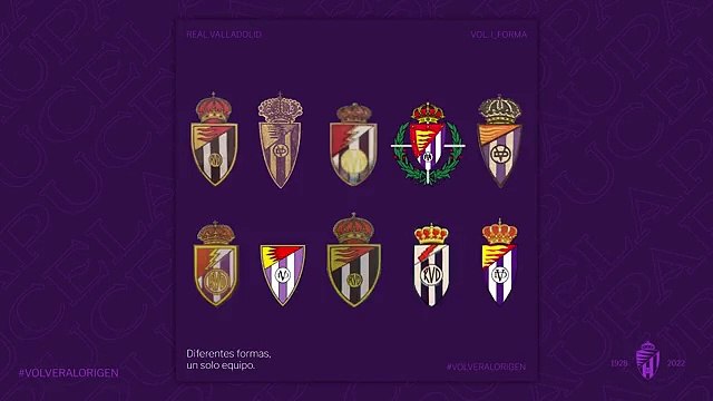 Nuestra forma cambia, nuestra pasión no. - - Nuestro escudo ha tenido diferentes formas a .mp4