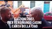 Elezioni 2022, Pier Ferdinando Casini canta Bella Ciao