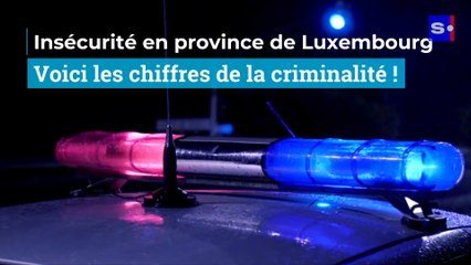 Province du Luxembourg : voici les chiffres de la criminalité