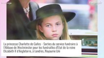 Funérailles d'Elizabeth II : La princesse Charlotte a craqué devant le cercueil, moment poignant en photos