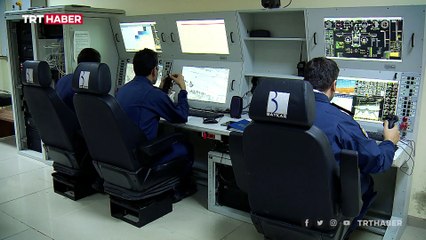 Sınırda İHA'lı göçmen operasyonunu TRT Haber görüntüledi