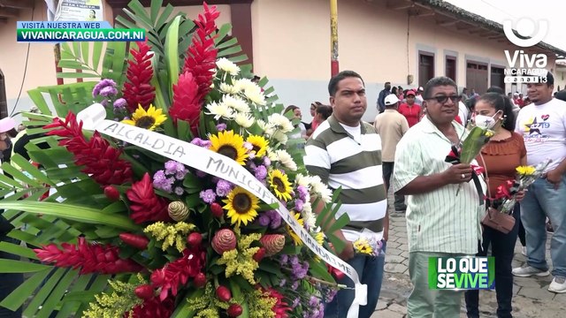 Militancia Sandinista rinde homenaje a los héroes y mártires de Nandaime