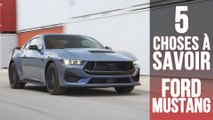 Ford Mustang, 5 choses à savoir sur la dernière génération de la Pony car