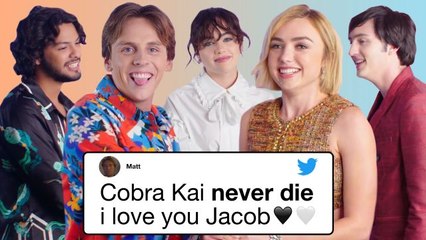 'Cobra Kai' Cast Competes in a Compliment Battle