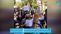 Conmoción mundial y protestas por la muerte de la joven detenida por llevar mal el velo en Irán