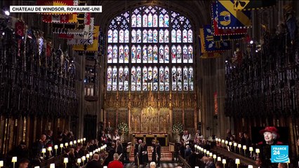 Funérailles d'Elizabeth II : fin de la cérémonie à la chapelle Saint-Georges