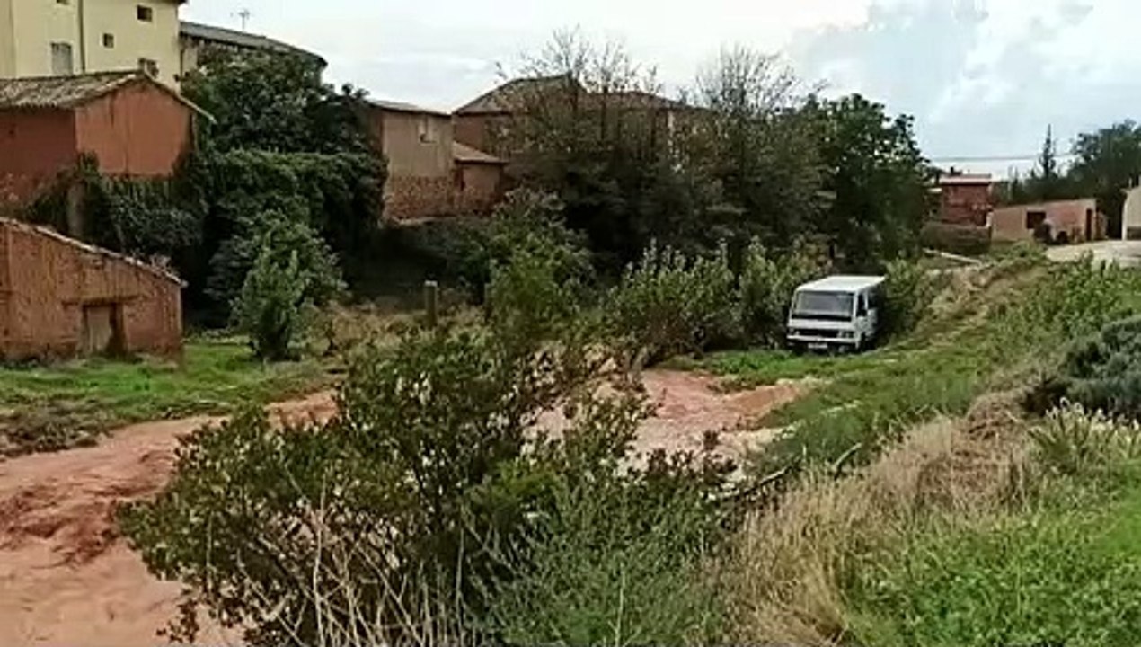 Crecida río en Torlengua