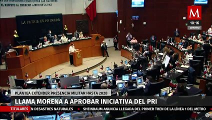 Morena, a 10 votos para aprobar en el Senado extender presencia militar en las calles