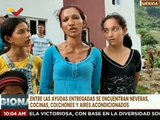 Mérida | Gobierno regional entrega artículos para el hogar a familias afectadas por vaguada del 2021