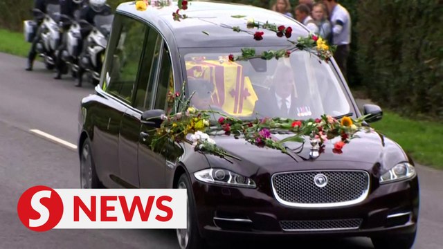 Highlights of Queen Elizabeth’s journey to her resting place in Windsor Castle