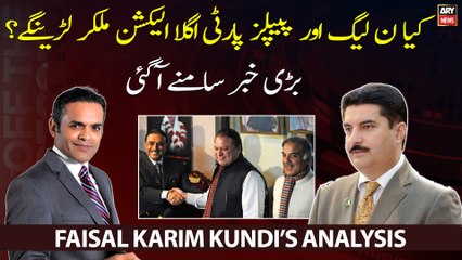 Will PML-N and PPP jointly contest in next election?