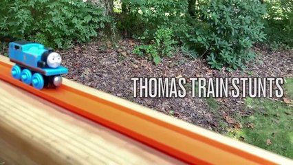 Thomas Train Stunts - Backyard Edition