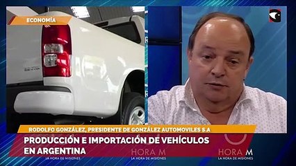 Producción e importación de vehículos en Argentina