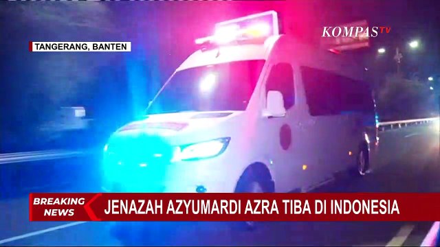 Jenazah Ketua Dewan Pers Azyumardi Azra Tiba di Indonesia
