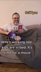 Quand tu te prépares pour ta soirée TV tranquille... Ahaha