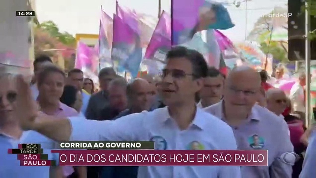 Corrida ao governo de SP 19/09/2022 14:47:05