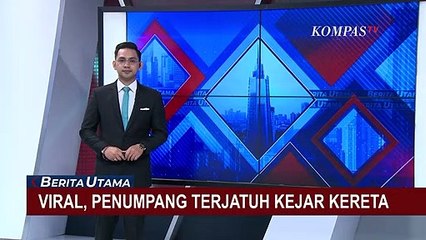 Viral! Penumpang Terjatuh di Sela Peron dan Kereta karena Ketinggalan