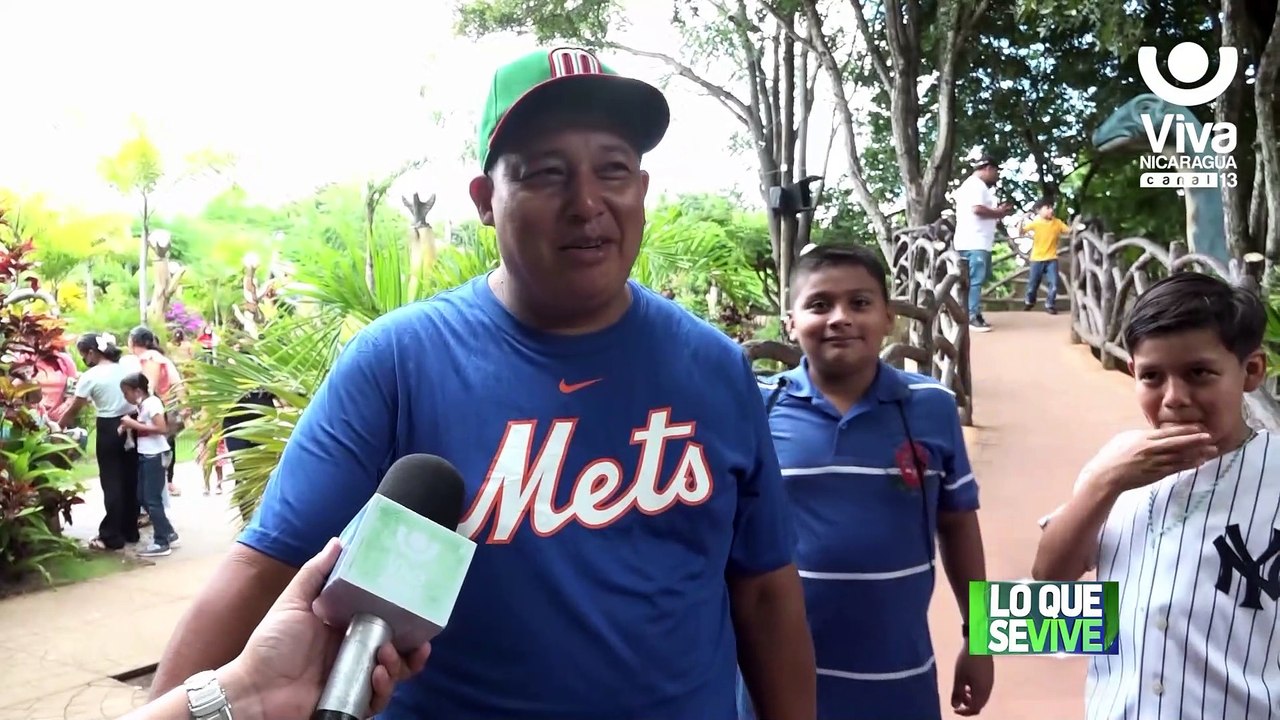 Familias despiden vacaciones patrias en el Parque Saurio de Nindirí