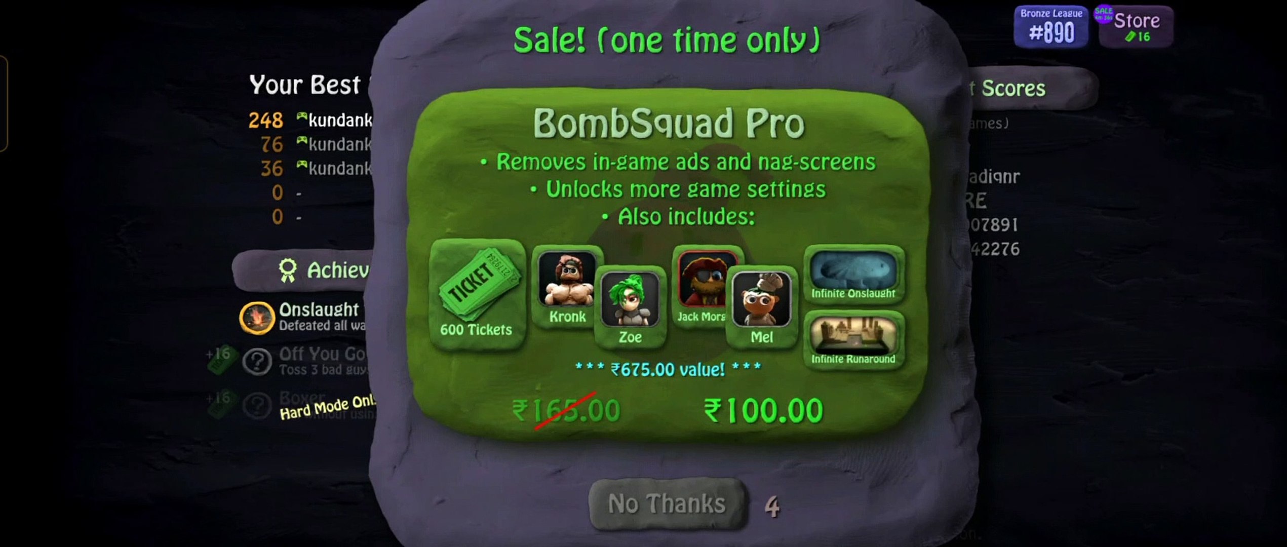 Bombsquad gameplay: funny gameplay