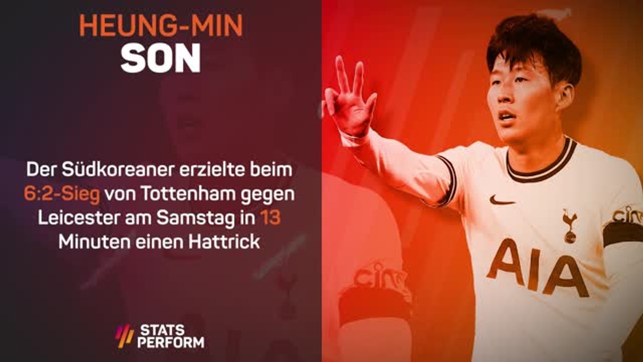 Stats Performance der Woche - PL: Heung-Min Son