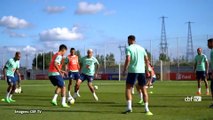 Seleção Brasileira faz primeiro treino antes do amistoso contra Gana