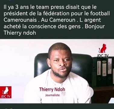 Thierry Ndoh au sujet de l'influence de Samuel Eto'o sur le football camerounais