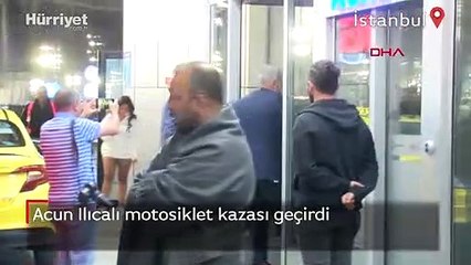 Acun Ilıcalı motosiklet kazası geçirdi