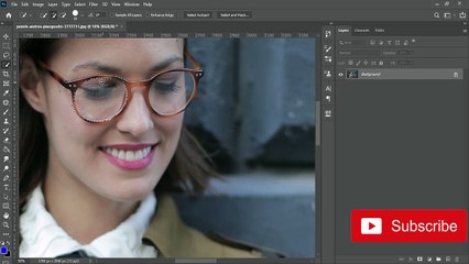 change color of glasses in photoshop