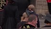 Princess of Wales arrives at the Queen’s funeral with Prince George and Princess Charlotte