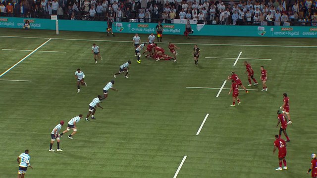 TOP 14 - Essai de Baptiste COUILLOUD (LOU) - Racing 92 - LOU Rugby - Saison 2022/2023