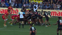 TOP 14 - Essai de Georges-Henri COLOMBE (SR) - Stade Rochelais - USA Perpignan - Saison 2022/2023