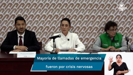 Crisis nerviosas, caída de postes, árboles y zonas sin luz, entre los reportes tras sismo
