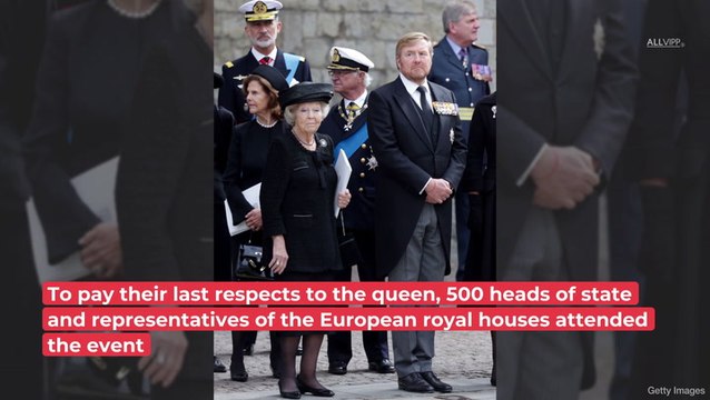 Funeral Of Queen Elizabeth II: European Royals Gathered