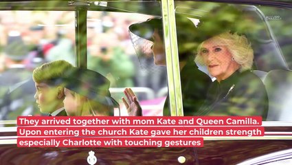 Duchess Kate's Touching Gestures To Stand By Princess Charlotte