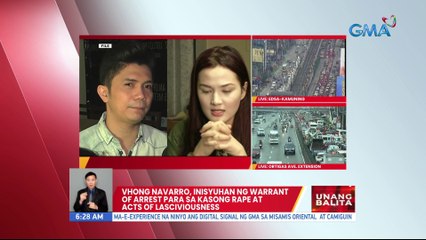 Vhong Navarro, inisyuhan ng warrant of arrest para sa kasong rape at acts of lasciviousness | UB