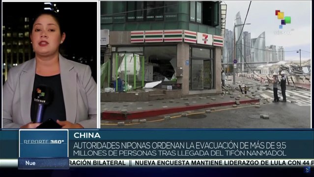 Tifón Nanmadol atravesará Japón y afectará varias ciudades importantes