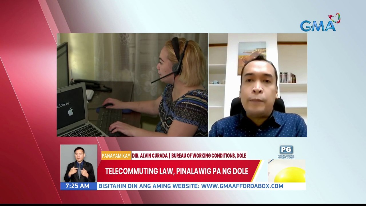 Telecommuting Law, pinalawig pa ng DOLE | UB