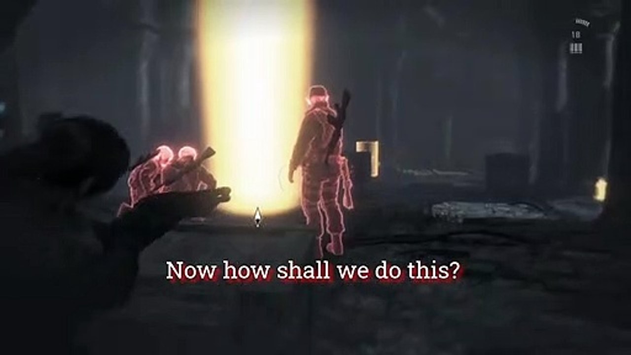 If he thinks he is safe behind his shield