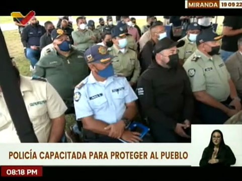 Miranda | Cuerpos de seguridad reciben equipos tecnológicos para garantizar la seguridad ciudadana