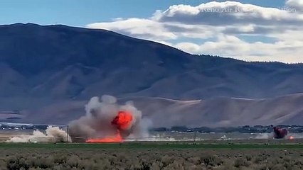 Pilot dies after jet crashes at Reno Air Races Championship